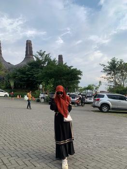 Product Review of tunik rajut import oversize motif polos terbaru Muslim Panjang Nyaman from l**h 0