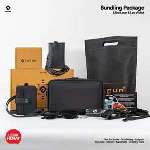 CAGHO | Bundling | Handbag Ultra Leon X Dompet Leo
