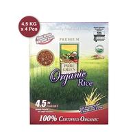 Gambar PAKET 4 - PureGreen Organic Rice Beras Organik Beras Merah 4.5 kg x 4 pcs dari Puregreen Organic Kota Administrasi Jakarta Utara 3 Tokopedia