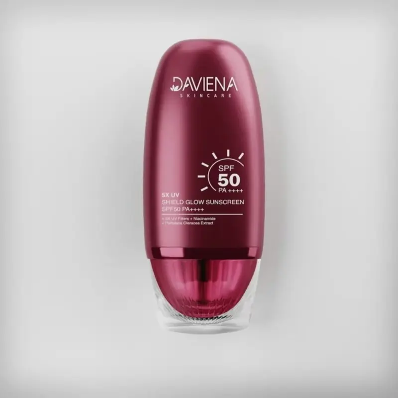 BUNDLING RETINAL DAN SUNSCREEN SPF 50 DAVIENA SKINCARE Kusam Facial Vitamin Licorice Extract Mencerahkan Kering Niacinamide Wajah Hitam Hyaluronic Perawatan Muka Tranexamic Acid Aging Sunblock Hydrating Kusam Kering Berminyak Dark 2