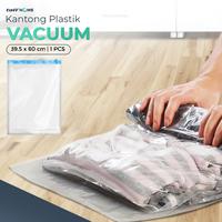 Gambar TaffPACK Kantong Plastik Vakum Pakaian Gulung Manual 1 PCS 39.5x60cm - VB-70 dari Lifeware.id Kota Administrasi Jakarta Barat 1 Tokopedia