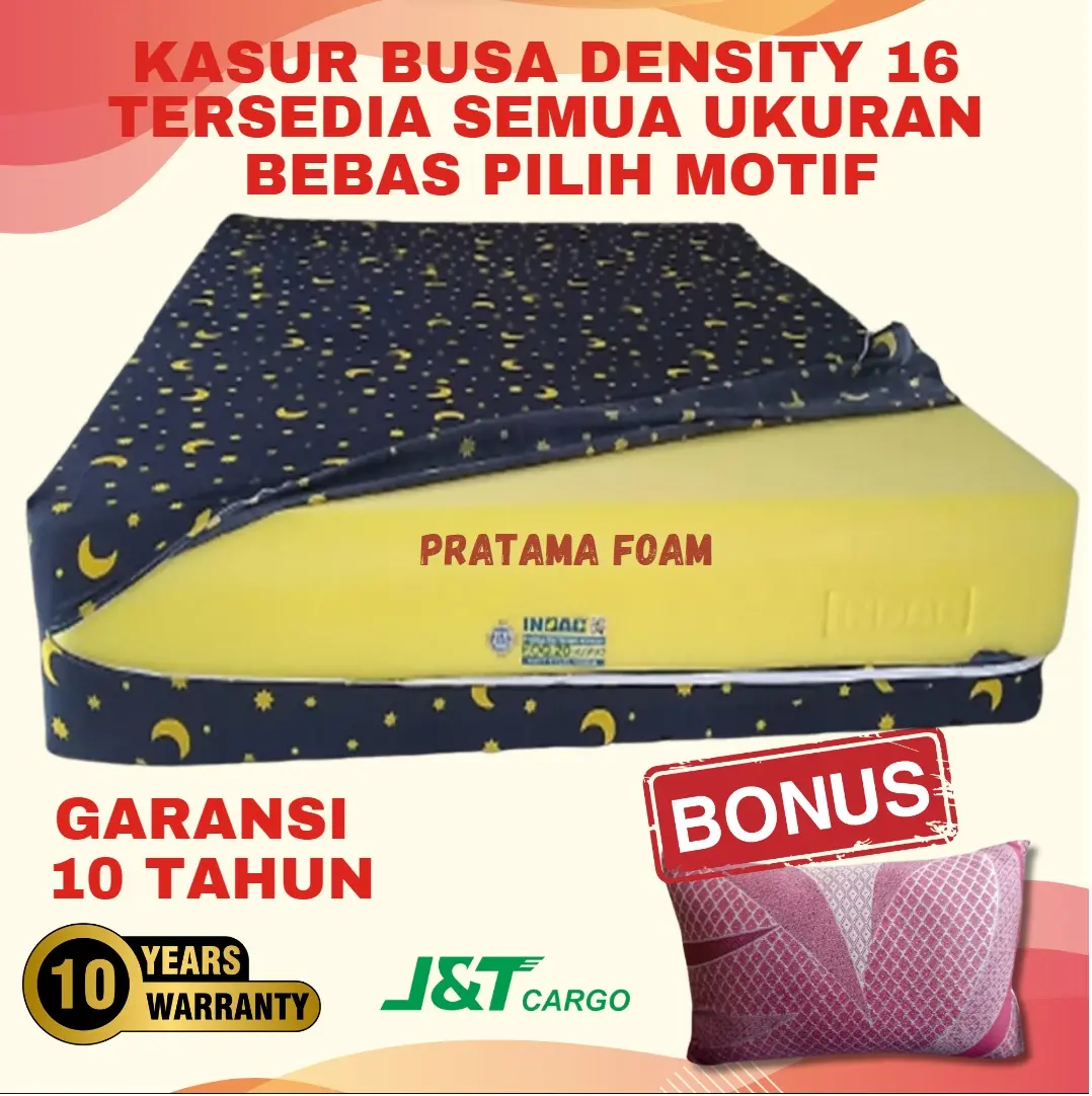 KASUR BUSA INOAC EPV D16 GARANSI 10 TAHUN FREE BANTAL/GULING 1Pcs inoac