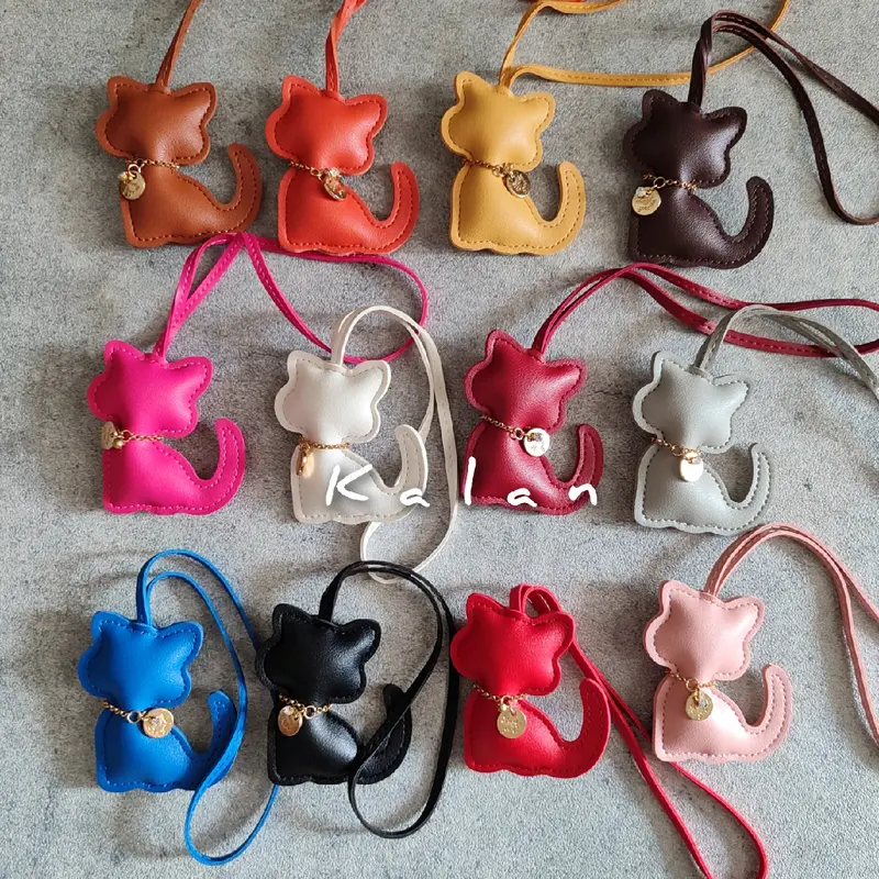 KALAN Gantungan Tas/Kunci Kucing Lucu Bag Charm 3