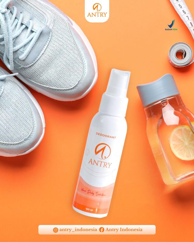 Deodorant Spray 100ml Sudah BPOM Natural dan anti iritasi 5