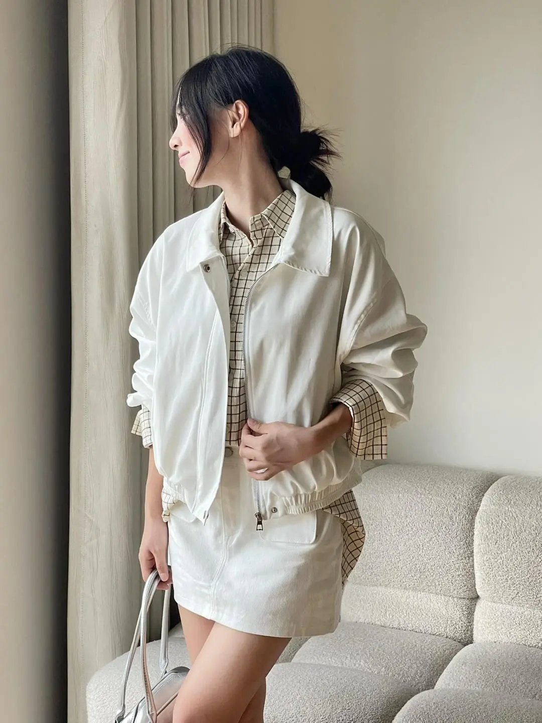 Áo Khoác Kaki Hai Lớp Có Lót Trong, Áo Khoác Nữ Form Dáng Vừa Chất Vải Dày Dặn Miho House | BigBuy360 - bigbuy360.vn Áo Khoác Kaki Hai Lớp Có Lót Trong, Áo Khoác Nữ Form Dáng Vừa Chất Vải Dày Dặn Miho House | BigBuy360 - bigbuy360.vn