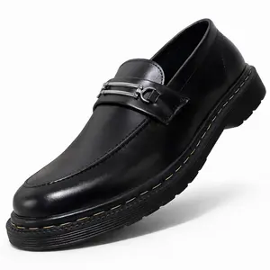 VARDIO Loafers Vamos Sepatu Docmart Pria wanita Original Sepatu Kerja Pantofel Formal Casual Kantoran antiselip size 40 oxford shoes upper kulit asli elegan boots moccasin minimalis portee goods sintetis ringan