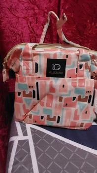 Product Review of LAKOE Tas Bayi Multifungsi diaper bag / tas Perlengkapan bayi pink bags Biru from P**a 0