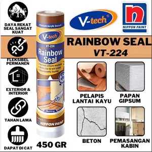 NIPPON SEALANT  RAINBOW SEAL SEALANT V-TECH VT-224 SEALANT COKLAT