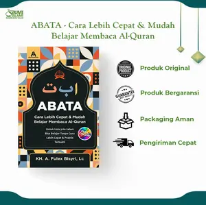 READY STOK - ABATA : Cara Lebih Cepat & Mudah Belajar Membaca Al Quran - AlamiaMedia - Bumi Islami
