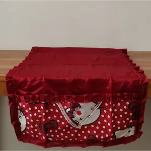 Taplak Kulkas Hello Kitty untuk Kulkas 1 dan 2 Pintu - Bahan Katun