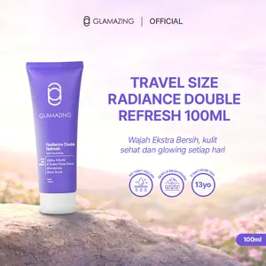 Glamazing – Radiance Double Refresh SkinBubble 100ml Facial Cleanser  Perawatan Mencerahkan