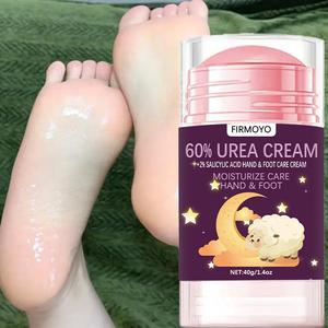 尿素60%リペアスティック 1.41oz | 亀裂したかかとと荒れた手の集中治療 | 72時間深層保湿 | 肌の弾力と柔らかさを回復する | 自宅でできるペディキュア