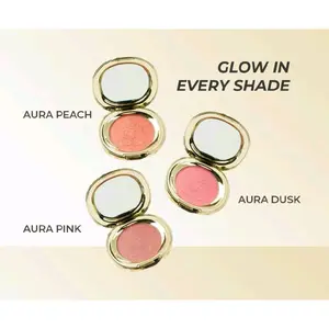 LUXE AURA Baked Blush SS Ori Original Kualitas Terbaik Tampilan Menambah Kepercayaan Blush On Berkualitas