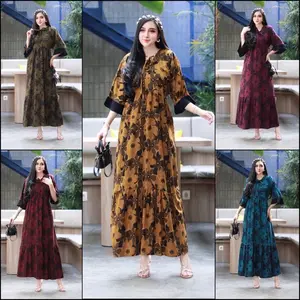 Daster Fuji Kinara Dress (busui friendly)