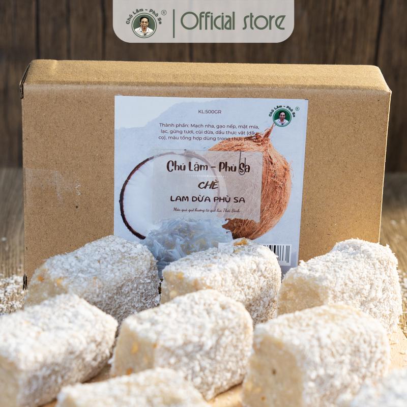 Chè lam Chú Lâm - Phù Sa vị dừa nhân đậu phộng