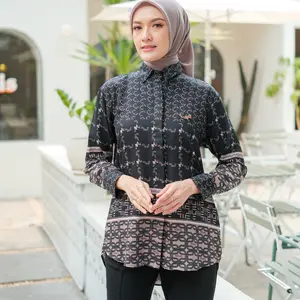 MyLady Santory Shirt Baju Basic Formal Muslim Nyaman Wanita Shakila Cantik
