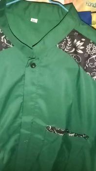 Product Review of BAJU KOKO PRIA DEWASA LENGAN PENDEK TERBARU KOMBINASI BATIK Motif Muslim  Katun Kurta Panjang from g**_ 2
