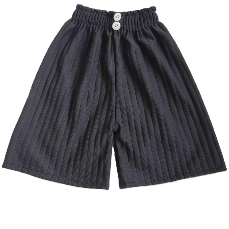 PAKET 5 PCS Celana Pendek Knit Anak Perempuan Usia 4-12 Tahun Santai Cantik Fashion Bahan Knit Maxiline Premium Kancing Tempel Size L XL XXL