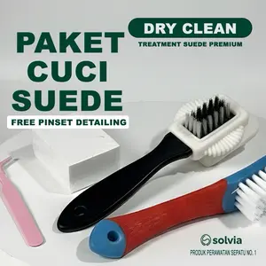 Pembersih Sepatu Suede Eraser Nubuck Eraser + Sikat Sepatu Suede |Suede Treatment ( Bonus Pinset Detailing )