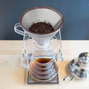 Exclusive Sale Filter Kopi Stainless Untuk V60 Chemex Reusable Bisa Dicuci Berulang X Pasti Ori