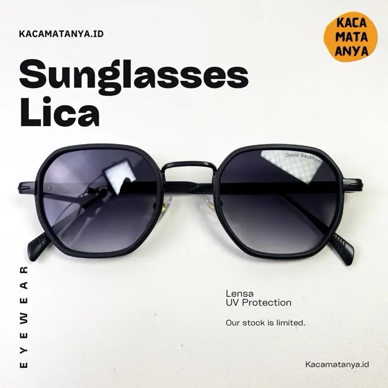 Sunglasses Lica Kacamata fashion pria wanita polarized UV protection