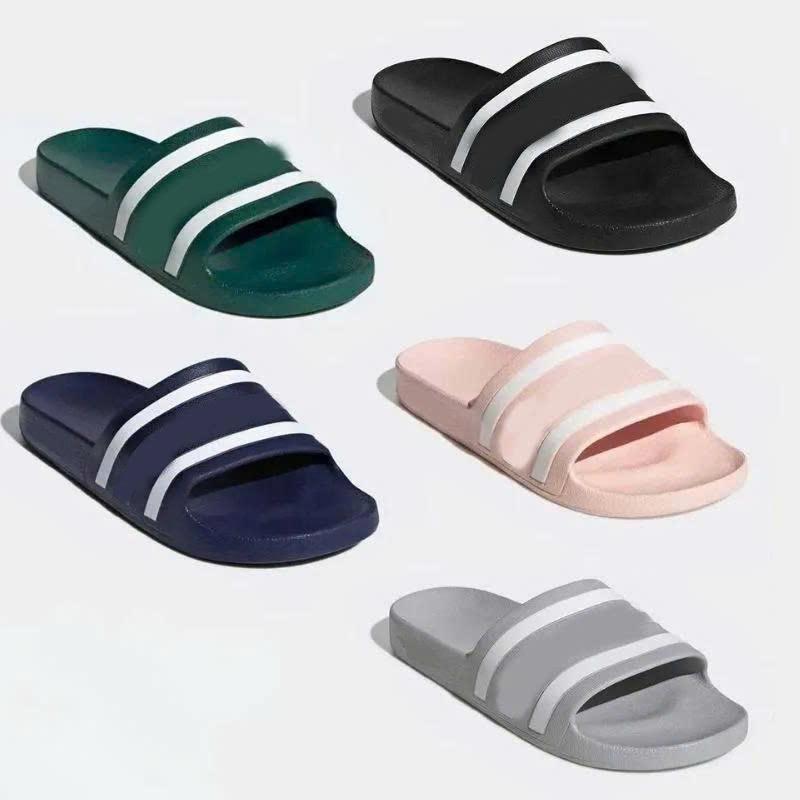  Dép Đúc 3 Sọc Thể Thao Chống Nước Form Đẹp Mang Nhẹ Và Êm Chân SZ 36-43 