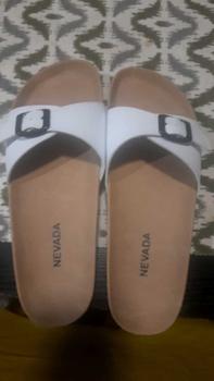 Product Review of sandal nevada wanita sendal slop wanita terbaru Kasual sandalpuyuhfladeo from A**A 0