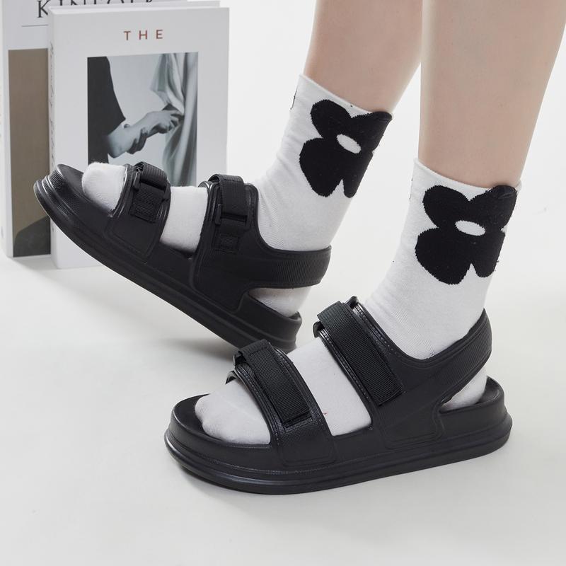 UTUNE Sandal Nữ Dây Nylon Kiểu Biển Đế Mềm Chống Trượt