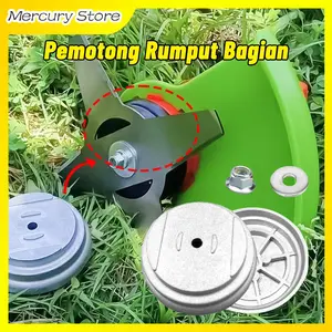 Dudukan Pisau Alat Mesin Potong Rumput Listrik Baterai Cordless Cover Pelindung Pisau Mesin Pemotong Rumput Bahan Alloy Aluminium