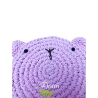 Gambar Dompet Beruang rajut | Dompet Koin | Dompet Handmade dari Daun The Gift Shop Kab. Badung 5 Tokopedia