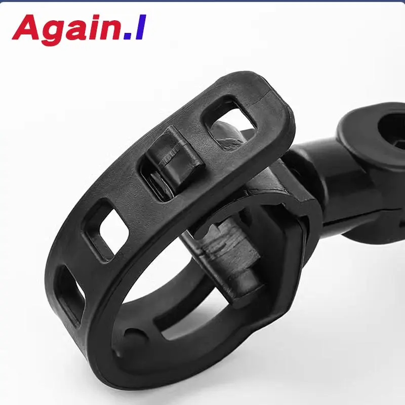 Gương chiếu hậu, Giá gắn tay lái cho xe đạp và xe máy, Xoay 360 độ, Có Thể Điều Chỉnh Thích hợp để đạp xe, Gương tròn hình elip 2