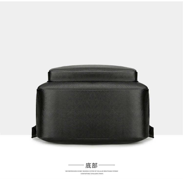 Product Introduction of Balo da cao cấp nam nữ unisex, Túi Bụi thời trang đi học đi làm, chất liệu da Pu, ngăn để laptop máy tính 15,6 inch 11