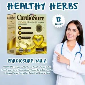CARDIOSURE Premium Original Susu Untuk Hipertensi Darah Tinggi Dan Kolesterol Terbaik