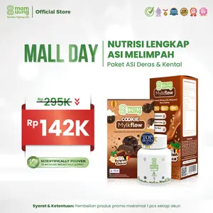 [MALL DAY] Mom Uung Paket ASI Deras Berkualitas - ASI Booster + Susu Mylkflow 5 Sachet + Cookie Mylkflow - Pelancar ASI Halal BPOM