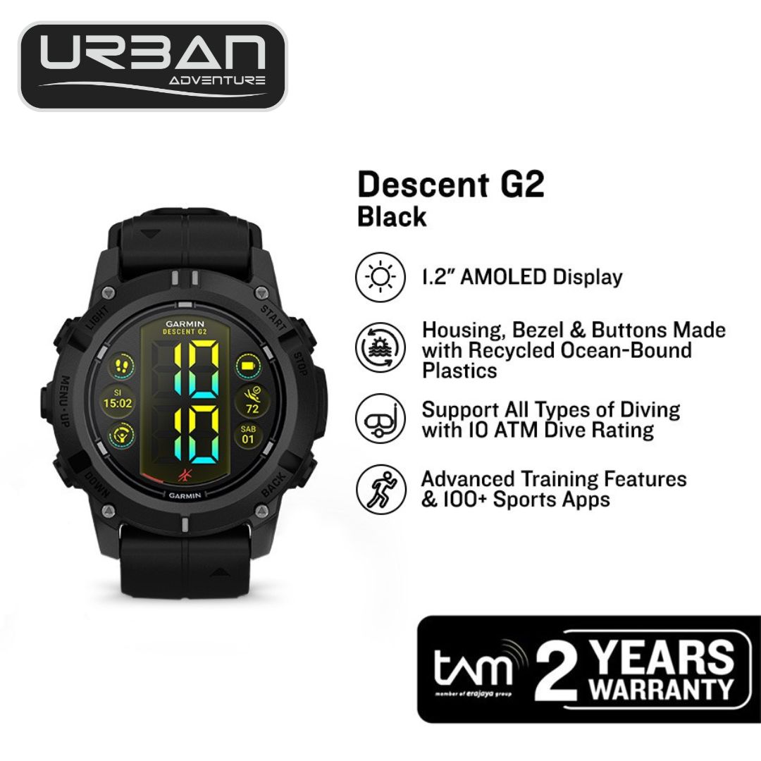 Garmin Descent G2 - Black - Dive Computer