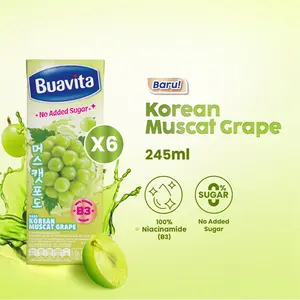 [HARGA SPECIAL] Buavita Korean Muscat Grape 245ml Multipack Isi 6