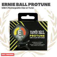 Gambar Ernie Ball P09627 ProTune USB-C Rechargeable Clip-on Tuner - Tuner Gitar Bass dari GH Music Store Kota Tangerang Selatan 3 Tokopedia