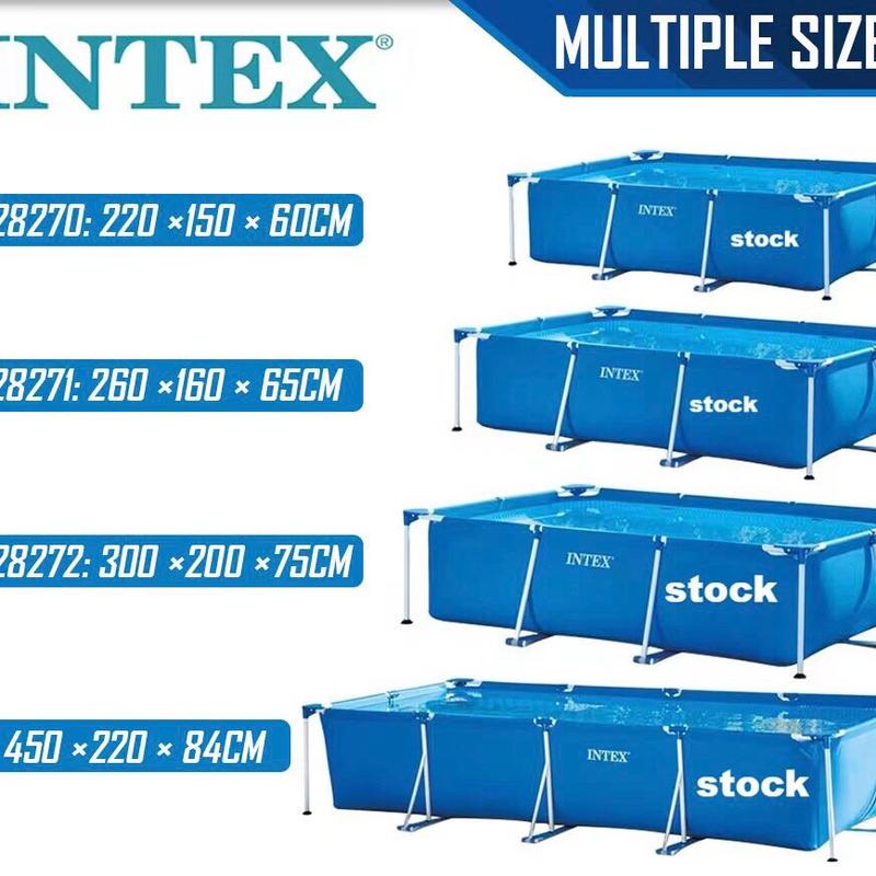 INTEX RECTANGULAR POOL - TikTok Shop Malaysia