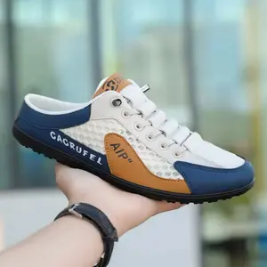 SEPATU SNEAKERS SANDAL SLIP ON PRIA TRENDY CASUAL CAGRUFEL | Hot Item