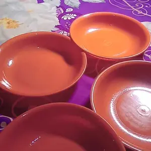 PAKET HEMAT isi 12 pcs PIRING MAKAN GEMOY MOTIF DIAMOND