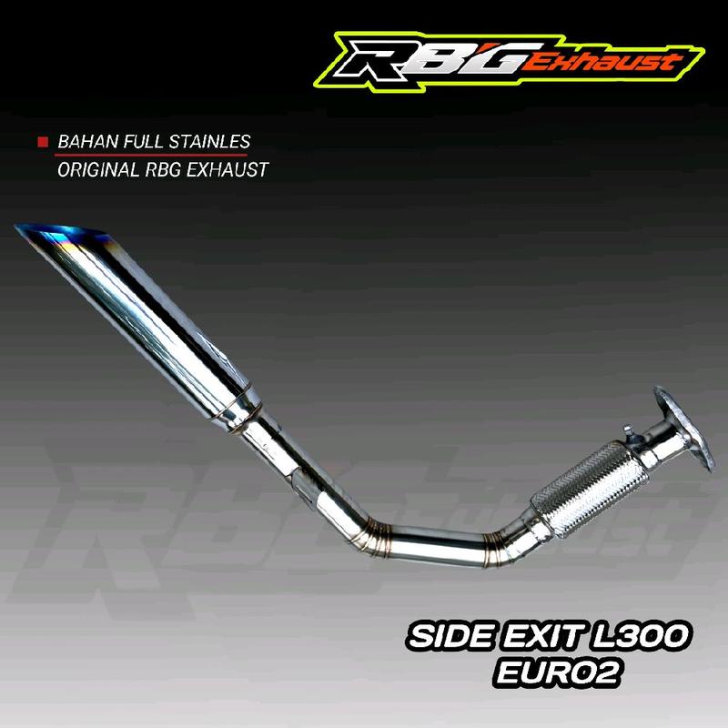 KNALPOT CUMI CUMI DARAT PNP L300 SIDE EXIT / BUANG SAMPING Motorcycle Asli 1