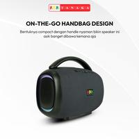 Gambar Tanaka Party Box Oval Speaker Bluetooth Karaoke Wireless Mic Garansi Resmi 1 Tahun Suara Bass Kuat Desain Oval Stylish dari Tanaka Elektronik Indonesia Kota Administrasi Jakarta Pusat 4 Tokopedia