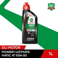Gambar Oli Mesin Motor Castrol POWER1 ULTIMATE MATIC 10W-30 (1L) dari Castrol Indonesia Kota Administrasi Jakarta Timur 1 Tokopedia