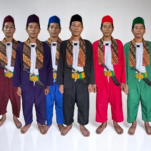 Baju Pangsi Betawi Dewasa Terlengkap Pakaian Tradisional Baju Adat Betawi  Celana Pangsi