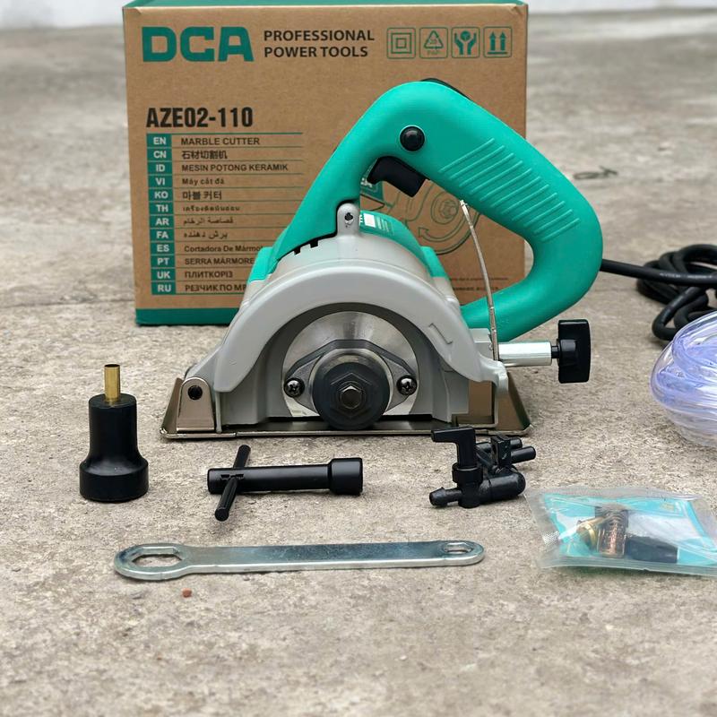 Máy Cắt Gạch Đá Gỗ Bê Tông DCA AZE 02 - 110 Công Suất 1240W Bảo Hành 6 Tháng