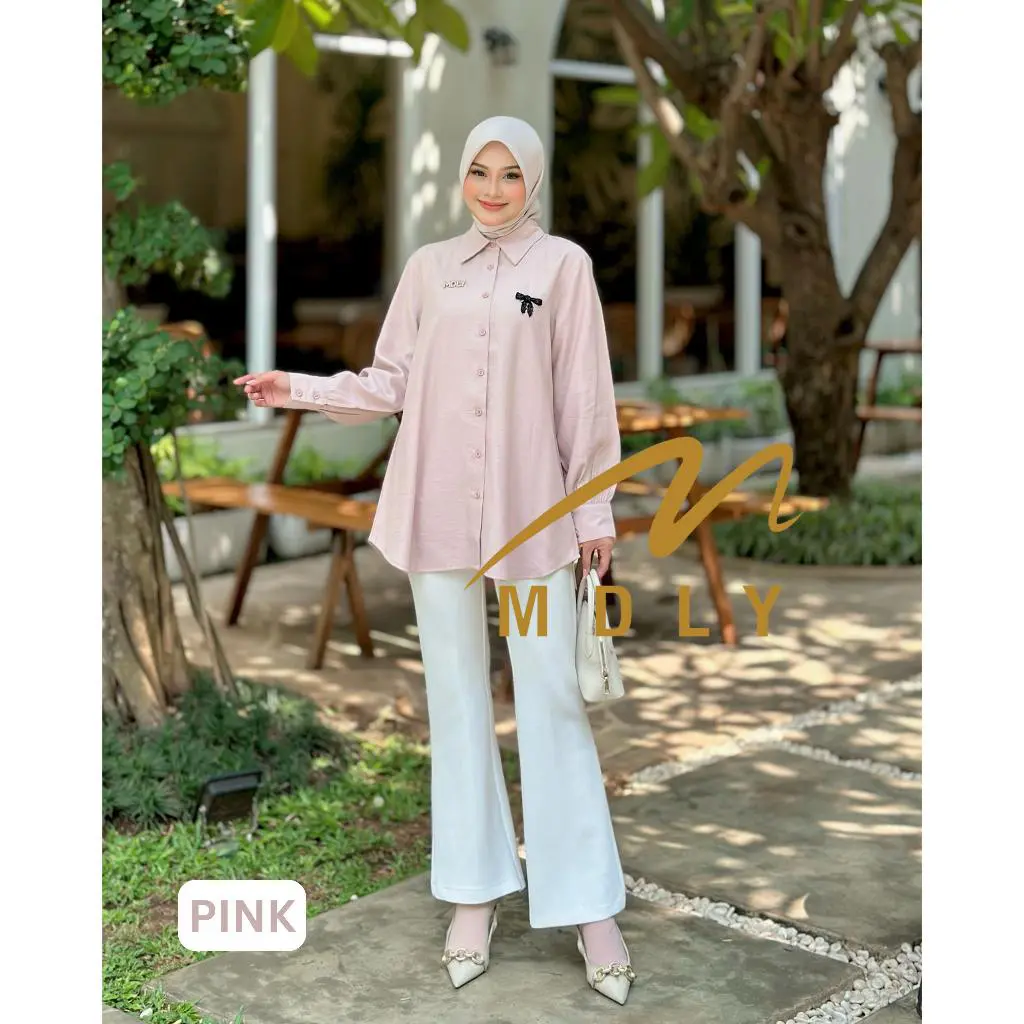 Baju kemeja atasan wanita Clova Shirt by MDLY