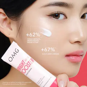 OMG Oh My Glow Bright Booster Moisturizer 25 g - Mencerahkan,Melembabkan dan Menjaga Skin Barrier,untuk semua jenis kulit