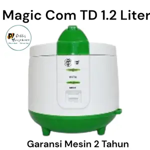 Magic com 1.2 Liter TD Bergaransi 2 Tahun / Rice Cooker Bergaransi 3 in 1