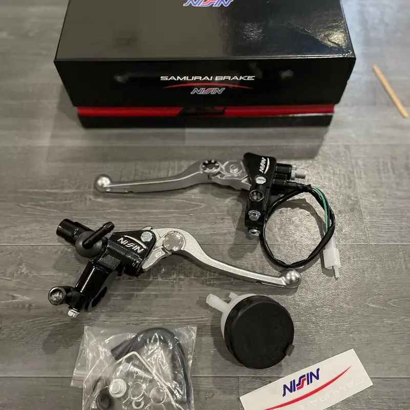 MASTER REM SAMURAI AXIAL 13MM SET SEPASANG KANAN KIRI UNIVERSAL NINJA VIXION RX KING SATRIA FU VARIO BEAT MIO