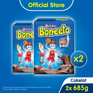 [PROMO 2 PCS] Boneeto Susu Bubuk Coklat 685g - Dukung Daya Pikir dan Tubuh Aktif Anak / Kids Milk Chocolate / Dairy Milk